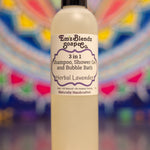 Herbal Lavender 3 in 1 | Shampoo, Bubble Bath & Shower Gel    Em'z Blendz Soap Co.