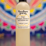 Lemon Lover 3-in-1 Shampoo, Bubble Bath & Shower Gel | Invigorating Citrus Cleanse    Em'z Blendz Soap Co.