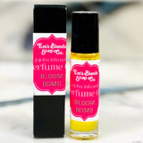 Bloom Bomb Perfume Oil | Our Artisanal Take on FlowerBomb in Jojoba Em'z Blendz Soap Co.
