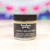 Face Food | Coconut Milk & Vanilla Bean with Bakuchiol | Satin-Soft, Line-Diminishing    Em'z Blendz Soap Co.