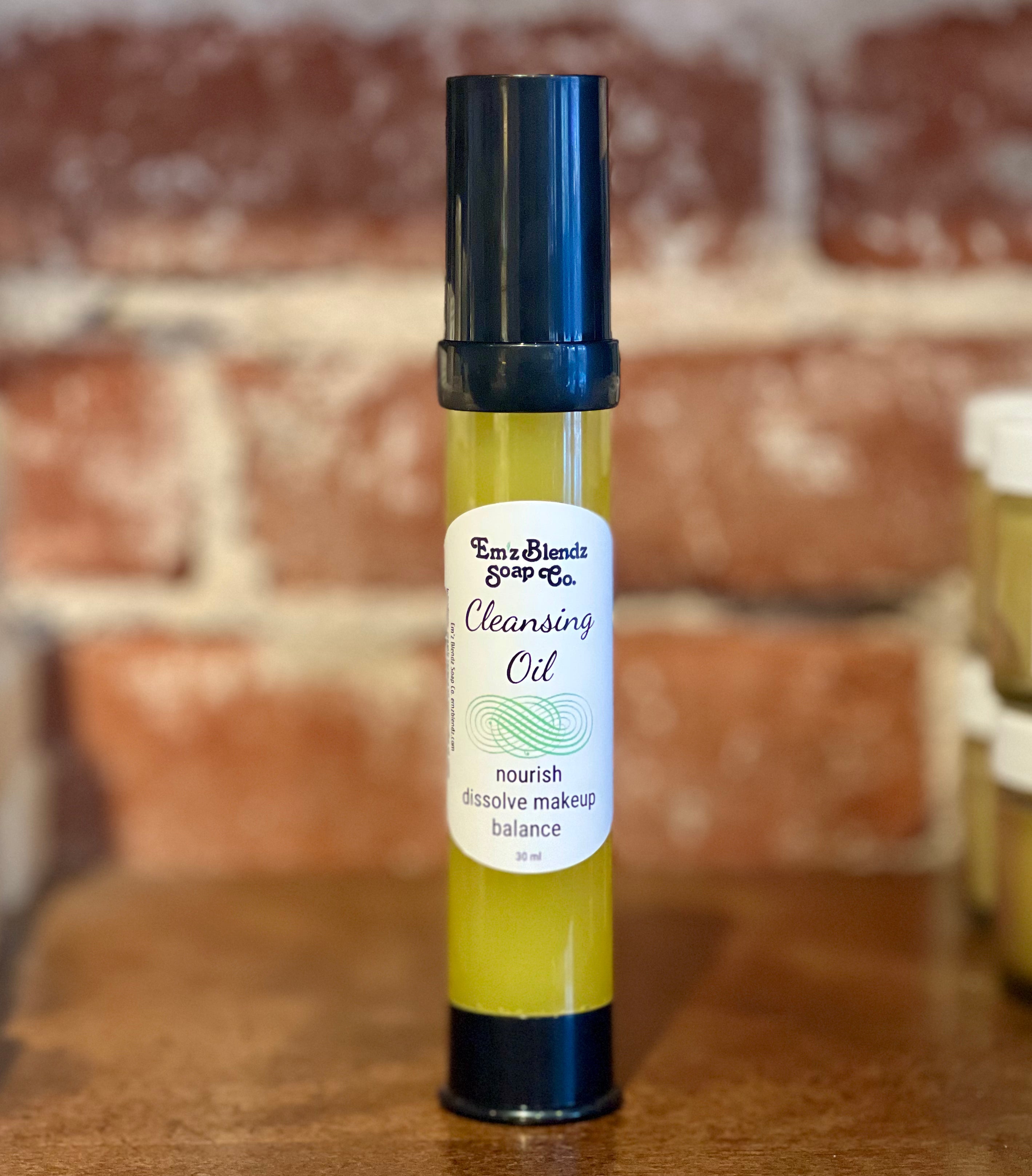 Monoi Cleansing Oil | Nourishing Facial Cleanser & Makeup Remover    Em'z Blendz Soap Co.