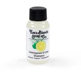 Guest Shampoo | Handmade Natural Boutique Hotel, B&B, Inn Guest Travel-size Amenity Shampoo Zesty Lemongrass and Lime 100 Stock Wrapped Em'z Blendz Soap Co.