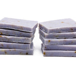 Guest Soap | Handcrafted Organic Boutique Hotel, Inn Guest Amenity Mini Soap Bars Herbal Lavender No Labels 100 Em'z Blendz Soap Co.