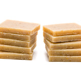Guest Soap | Handcrafted Organic Boutique Hotel, Inn Guest Amenity Mini Soap Bars Oatmeal Milk & Honey No Labels 100 Em'z Blendz Soap Co.