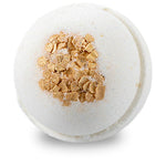 Cozy Oatmeal Milk & Honey Foaming Tub Truffle | Luxurious & Soothing Bath Treat    Em'z Blendz Soap Co.