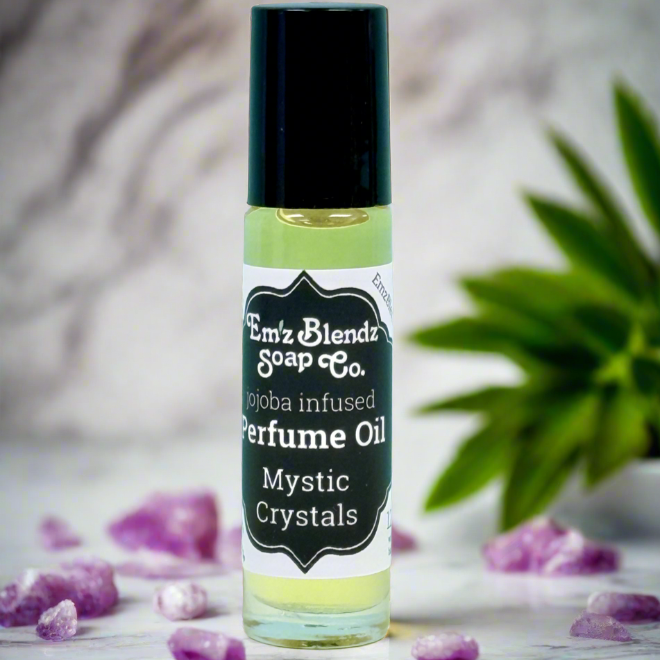 Jojoba Perfume Oil | Mystic Crystals Em'z Blendz Soap Co.