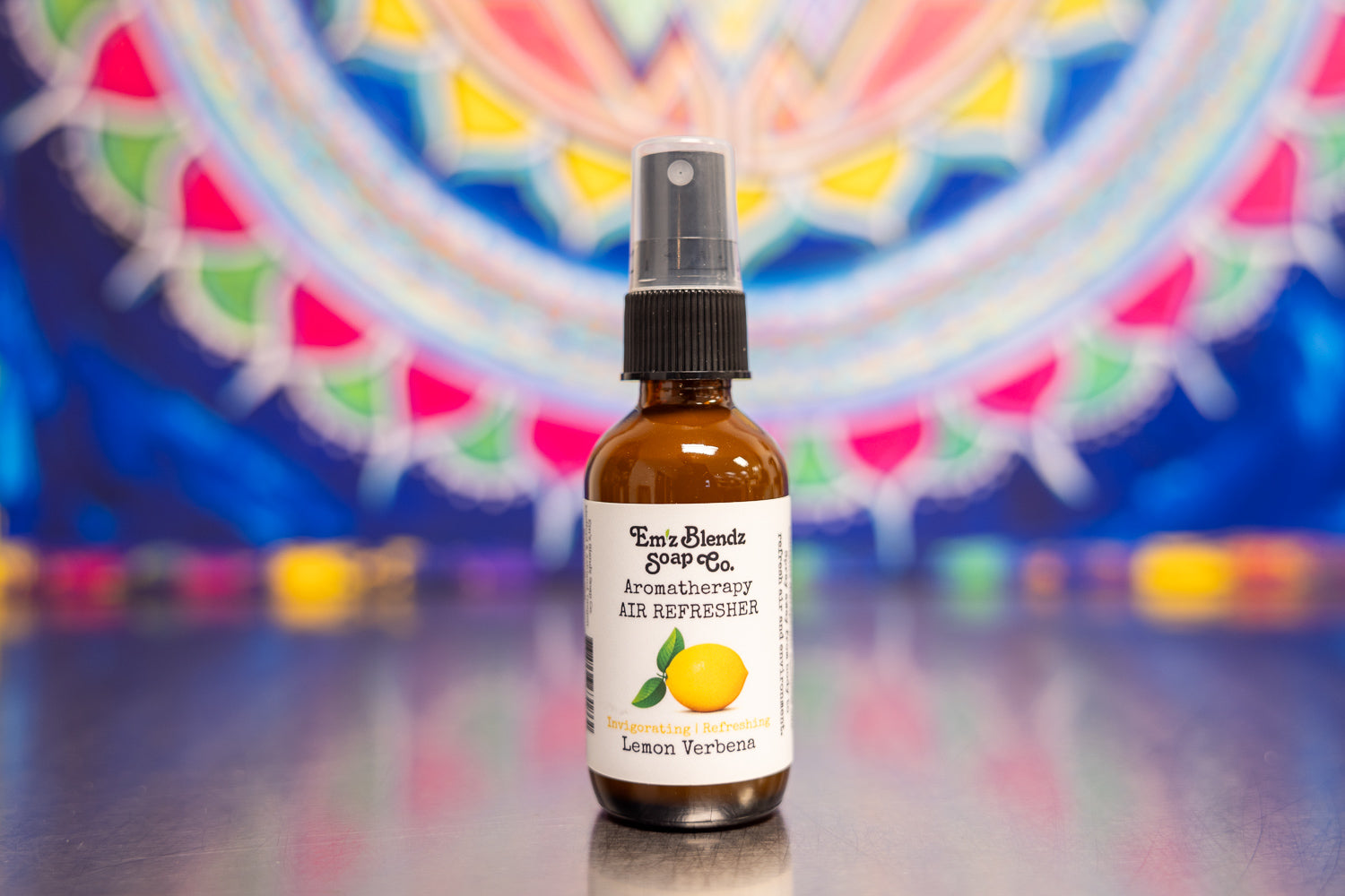 Lemon Verbena | Natural Aromatherapy Air Refresher | Invigorating & Refreshing    Em'z Blendz Soap Co.