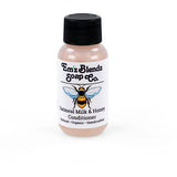 Guest Conditioner | Handmade Natural Boutique Hotel, B&B, Inn Guest Travel-size Amenity Creamy Hair Conditioner Cozy Oatmeal Milk & Honey 100 Stock Wrapped Em'z Blendz Soap Co.