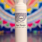 Quinoa & Silk Natural Hair Mousse | Soft Volume, Curl Enhancing large (6 oz)   Em'z Blendz Soap Co.