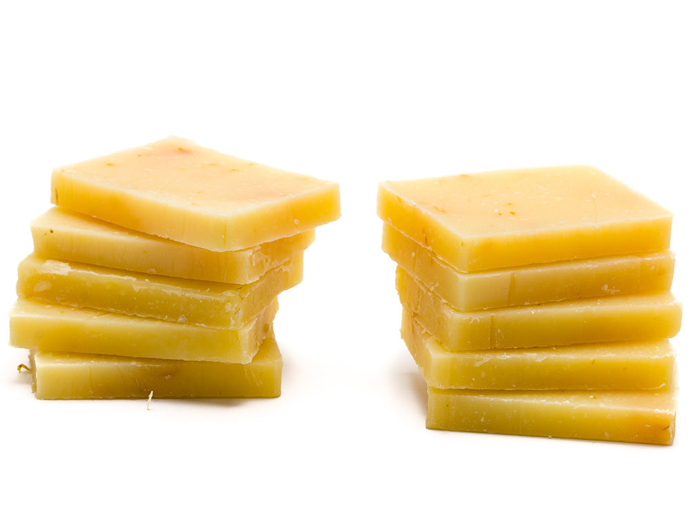 Guest Soap | Handcrafted Organic Boutique Hotel, Inn Guest Amenity Mini Soap Bars Lemon Verbena No Labels 100 Em'z Blendz Soap Co.