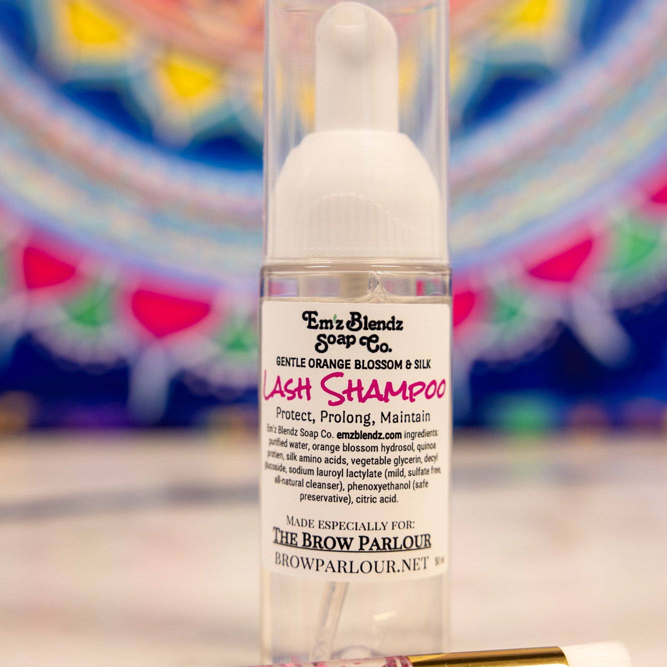 Lash Shampoo | Orange Blossom & Silk    Em'z Blendz Soap Co.