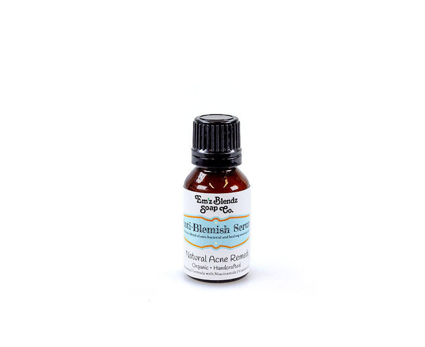 Advanced Anti-Blemish Serum | Plant-Powered Antimicrobial plus Niacinamide (vitamin B-3)    Em'z Blendz Soap Co.