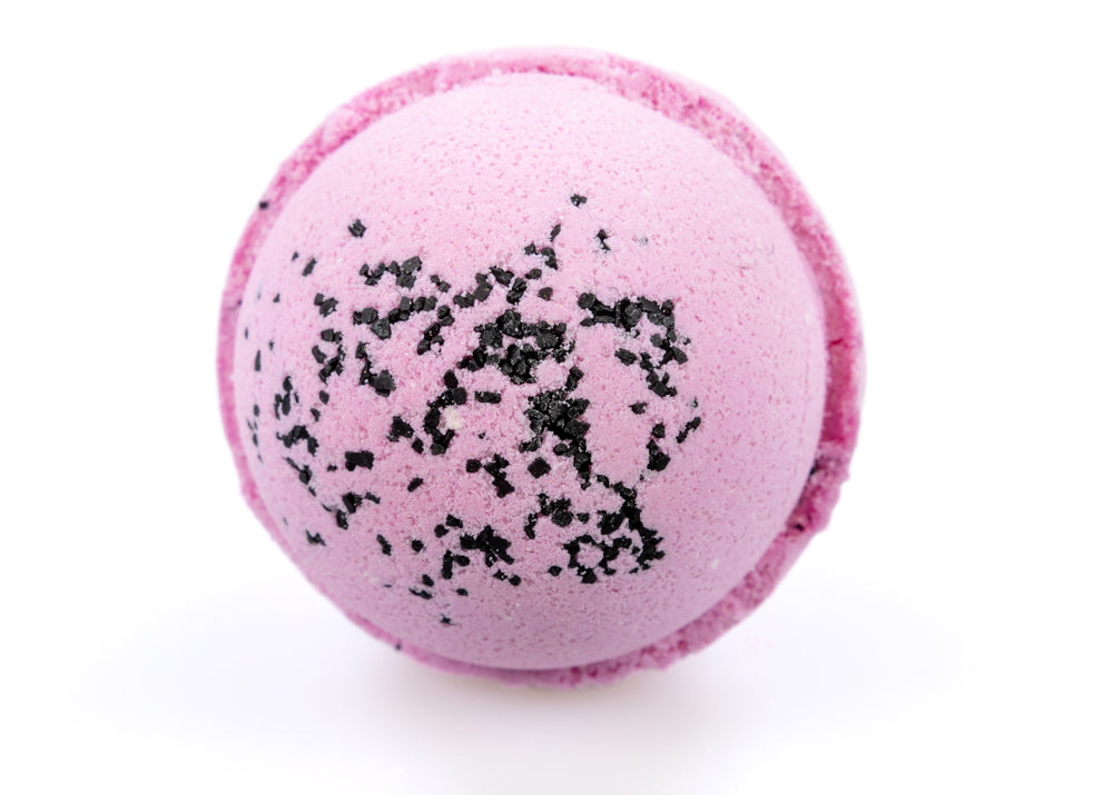 Hawaiian Garden & Lava Salt Foaming Tub Truffle | Tropical Bath Treat    Em'z Blendz Soap Co.