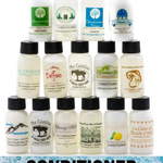 Guest Conditioner | Handmade Natural Boutique Hotel, B&B, Inn Guest Travel-size Amenity Creamy Hair Conditioner    Em'z Blendz Soap Co.