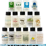 Guest Conditioner | Handmade Natural Boutique Hotel, B&B, Inn Guest Travel-size Amenity Creamy Hair Conditioner    Em'z Blendz Soap Co.